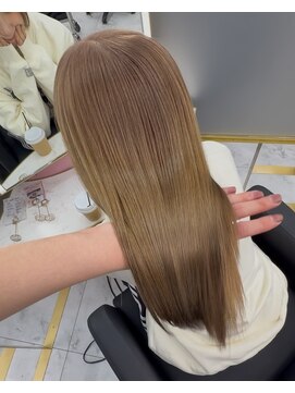 ジュイル シブヤ(JEWIL SHIBUYA) 縮毛矯正しててもできるベージュカラー