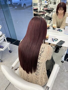 ブラウン(Brown) エクステで憧れスーパーロング♪