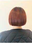 ボブ/アプリコットオレンジ＠30代40代50代