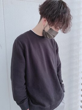 ジーナ 天神(Zina) 波巻きパーマ/メンズウェーブヘア