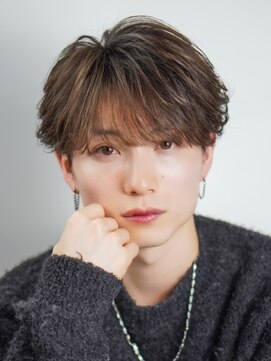 オーシャントーキョー 渋谷(OCEAN TOKYO) フェザーショートフェザーパーマ刈り上げシースルーマッシュ