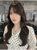 韓国風/レイヤーカット/顔周りカット