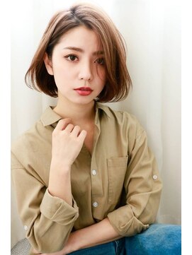 フェリアファム 北千里(FERIA fam) ハイライトカラー/ミルクティーベージュ/レイヤーカット