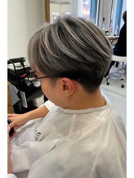 バース 梅田中崎町店(BIRTH) メンズハイライトバレイヤージュメッシュ