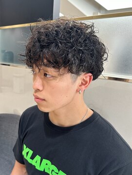 ピークアブー ワン(PEEK-A-BOO ONE) メンズパーマ#スパイラル風パーマ#マッシュパーマ