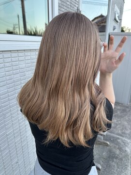 ヘアーチェリーコーク ランプ(HAIR CHERRY COKE Lamp) "ホワイトベージュ"