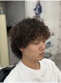 ミディアムプードルパーマ