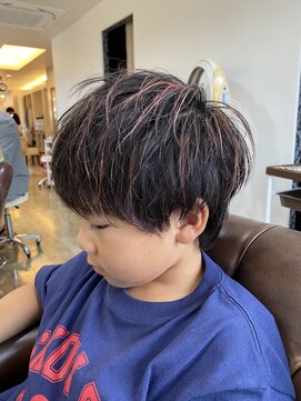 ハグエヴェック(HUG AVEC) ピンクメッシュ