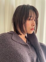 ベター(better)&nbsp;シースルーボブストレートボブダークカラー