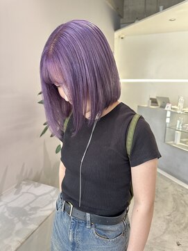 ワンカラー/ブリーチカラー/髪質改善/ハイトーンカラー