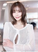 20代30代大人ガーリーレイヤーボブ/顔周り似合わせカット