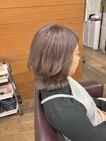 フーチー クーチー アマティー 豊中店(FUCHI KUCHI amati)&nbsp;@fuchi_kuchi.okada［豊中,髪質改善/ブリーチカラーピンク］