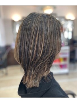 エルプリエ(elle brille) ハイライト+ローライト派手すぎない立体感