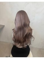 リコヘアー(LiCO HAIR)&nbsp;那覇/イメチェン/ピンクベージュ/アンブレラカラー/前髪