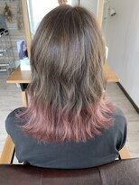 ラニ ヘアーアイラッシュ(lani hair eyelash)&nbsp;エンドカラー×セミロング