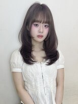 アクシス 栄店(`AXIS)&nbsp;イメチェン/ピンクベージュ/アンブレラカラー/前髪/栄/矢場町