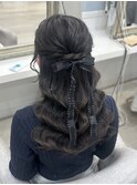 ヨシンモリハーフアップ