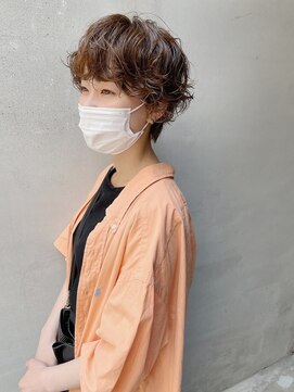 ノート(note) ショートパーマ