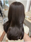 ブリーチなしダブルカラーで作るブラウンベージュ