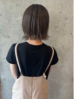 セレイン(serein)&nbsp;ブリーチハイライト入りボブ