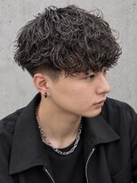 ヘッドストック 大和八木店(HEAD STOCK)&nbsp;シャドウパーマ縦落ちツイストスパイラルニュアンスパーマメンズ