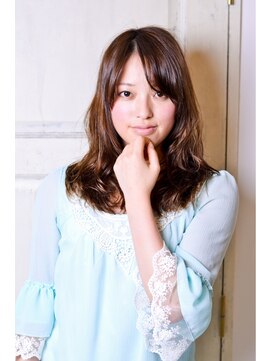 スノッブリコ(snob rico) 【snob rico】アンニュイ大人ウェーブxシアーミント