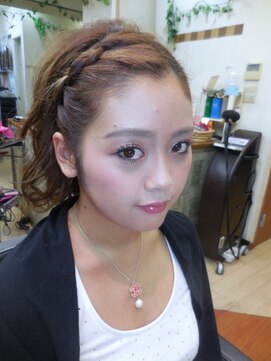 美容室 クレイ(CLAY) サイド裏編みカジュアルセット