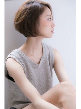 ソワ(soie) 大人かわいいショートボブ☆【soie】by川地