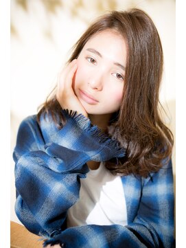 オハナ(ohana) 【ohana/表参道】外国人風 /ワンサイド大人ミディアム。