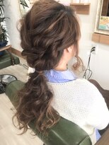 ヘアーガーデン シュシュ(hair garden chou chou)&nbsp;ポニーアレンジ