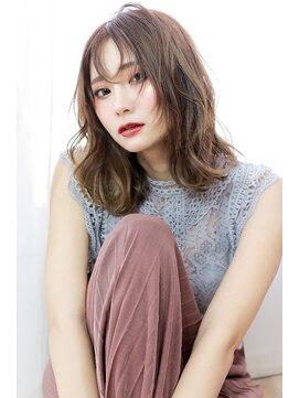 オーバーヘアー 枚方店(over hair) 【La fith】 トレンド×ミディアムスタイル