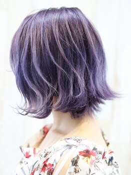 マルルヘアーデザイン(Maururu)の写真/今！東京やSNSで話題の「THROW」取扱い店☆透明感と深みのある光のヴェールを表現―。