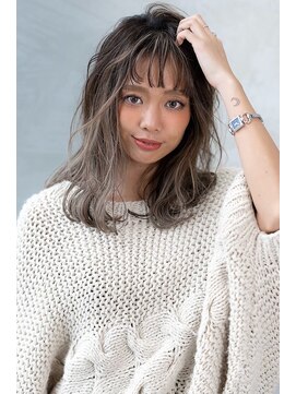 ブエナビスタ(BUENA VISTA) ☆BUENAVISTA☆くしゃっとバング シルバーハイライト