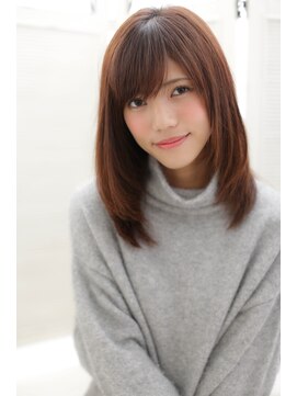 ロロネー 森ノ宮キューズモール(Lolonois) 【Lolonois森ノ宮】小顔フェミニンストレート(加藤順也)