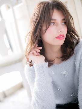 モッズ ヘア 福岡姪浜店(mod's hair) *mod's姪浜*…外国人風ピンクグラデーション小顔エアリーミディe