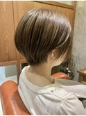 夏のシアーベージュショート!