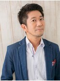 オーガニックカラー爽やかツーブロックショートP