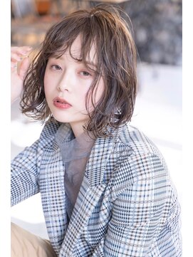 アルテ(ARTE) 【ARTE表参道/青山】モテ髪ミディアム×透明感カラー