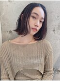 大人かわいい美髪ナチュラルボブ20代30代40代