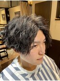センターパートツイスパ