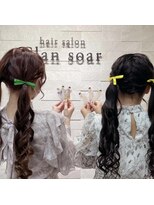 ヘア サロン クラン 東心斎橋店(hair salon clan) 編み込みツインテール