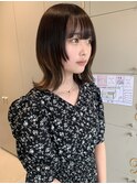 《畑中結衣》ミディアムウルフ/ウルフカット/レイヤーカット