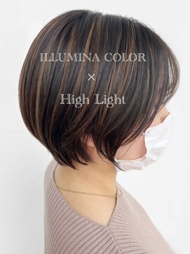 サラジュ 仁川店(SARAJU) デザインカラー イルミナカラー×ハイライト