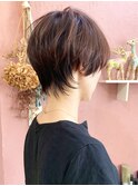 軽めのマッシュウルフ
