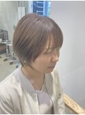 @fuchi_kuchi.okada[大阪豊中/ひし型ショート/アッシュ]