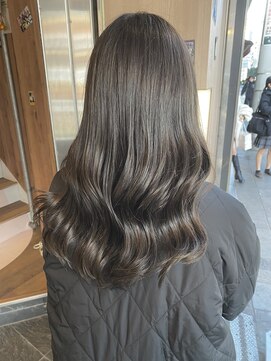 アヴァンス 天王寺店(AVANCE.) くすみカラー×オリーブブラウン