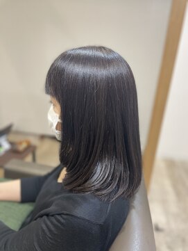 ヘア アトリエ ヴィヴァーチェ(hair atelier Vivace) 艶髪ロブstyle