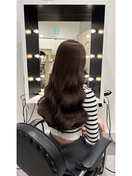 エトバイイオエ(et by ioe) 黒髪/ボブルフ/ネビージュ/小顔/ワンレン/髪質改善/グレージュ