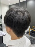 2ブロック×カジュアルマッシュ
