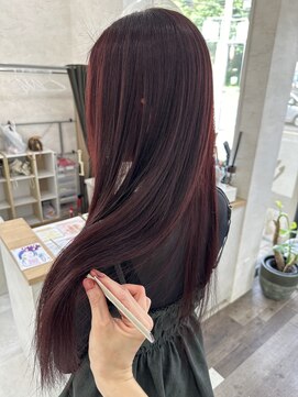 オールバイオー(Owl by oOo) 真紅のブリーチなしwカラー